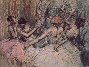 Edgar Degas Dance behind the curtain Germany oil painting artist